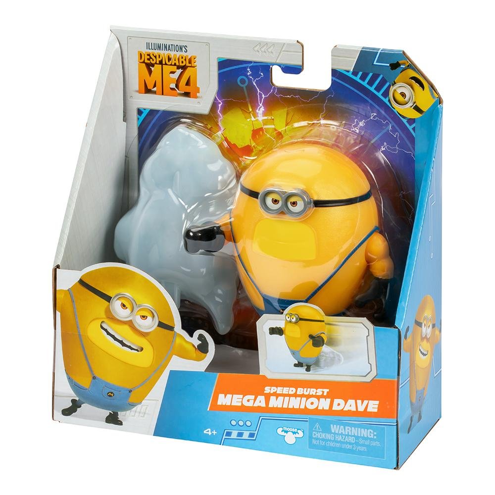 Figura Col 10cm Meu Malvado Favorito 4 Mega Minion Dave - 3