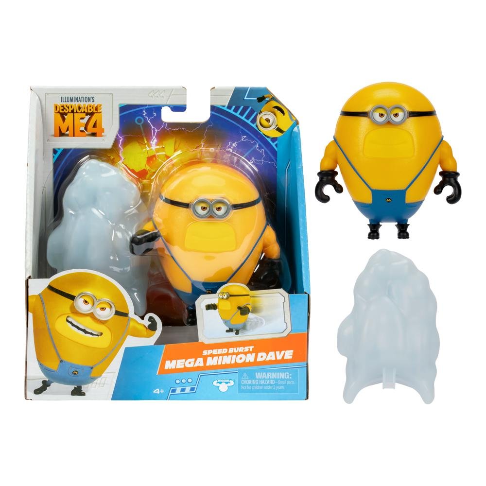 Figura Col 10cm Meu Malvado Favorito 4 Mega Minion Dave - 6