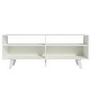 Ver imagem 3 de Rack para Tv até 55" Oslo 2 Portas com Pés Branco Madesa