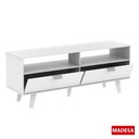 Ver imagem 7 de Rack para Tv até 55" Oslo 2 Portas com Pés Branco Madesa