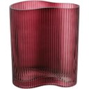 Ver imagem 1 de Vaso Zingaro Decorativo Cachepô Enfeite  20x16x9cm Vidro Vermelho