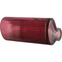 Ver imagem 5 de Vaso Zingaro Decorativo Cachepô Enfeite  20x16x9cm Vidro Vermelho