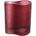 Ver imagem 3 de Vaso Zingaro Decorativo Cachepô Enfeite  20x16x9cm Vidro Vermelho