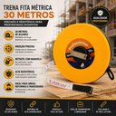 Ver imagem 6 de Trena Profissional 30m Retrátil Fita Métrica em Fibra de Vidro com Manivela e Trava