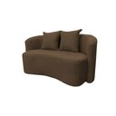 Ver imagem 4 de Sofá Decorativo Montreal 150cm Orgânico Linho Marrom