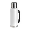 garrafa térmica 1 litro adventure estilo stanley:Branco - 1