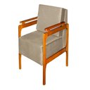 Ver imagem 1 de Poltrona Decorativa Yasmin Luxo Dora Bela Cor .0119