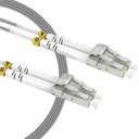 Ver imagem 4 de Cordão Óptico Duplex Multimodo OM3 1,5m 2LC-Upc X Lc-Upc Lszh Armored Cinza Cabos Golden