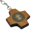 Ver imagem 3 de Chaveiro Cruz Dehoniana com Medalha de São Bento