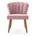 Ver imagem 3 de Cadeira Poltrona Pétala Sala Estar Penteadeira e Salão Rosê