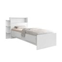 Ver imagem 1 de Cama Solteiro Isa com Gavetas Laterais com Colchão D23 para Quarto Infantil - Branco