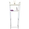 Rack Estante Banheiro 2 Prateleiras Vaso Sanitario Multiuso Casa Cozinha Lavanderia Organizaçao Segu - 5