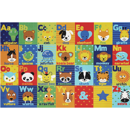 Tapete Infantil Emborrachado Antiderrapante 100x140cm Fazenda - 5