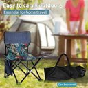Ver imagem 2 de Cadeira Pesca Dobrável Camping Praia com Bolso Lateral