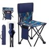Cadeira Pesca Dobrável Camping Praia com Bolso Lateral - 1