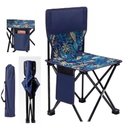 Ver imagem 1 de Cadeira Pesca Dobrável Camping Praia com Bolso Lateral