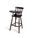 Ver imagem 1 de Cadeira de Alimentação Infantil em Madeira Maciça:imbuia