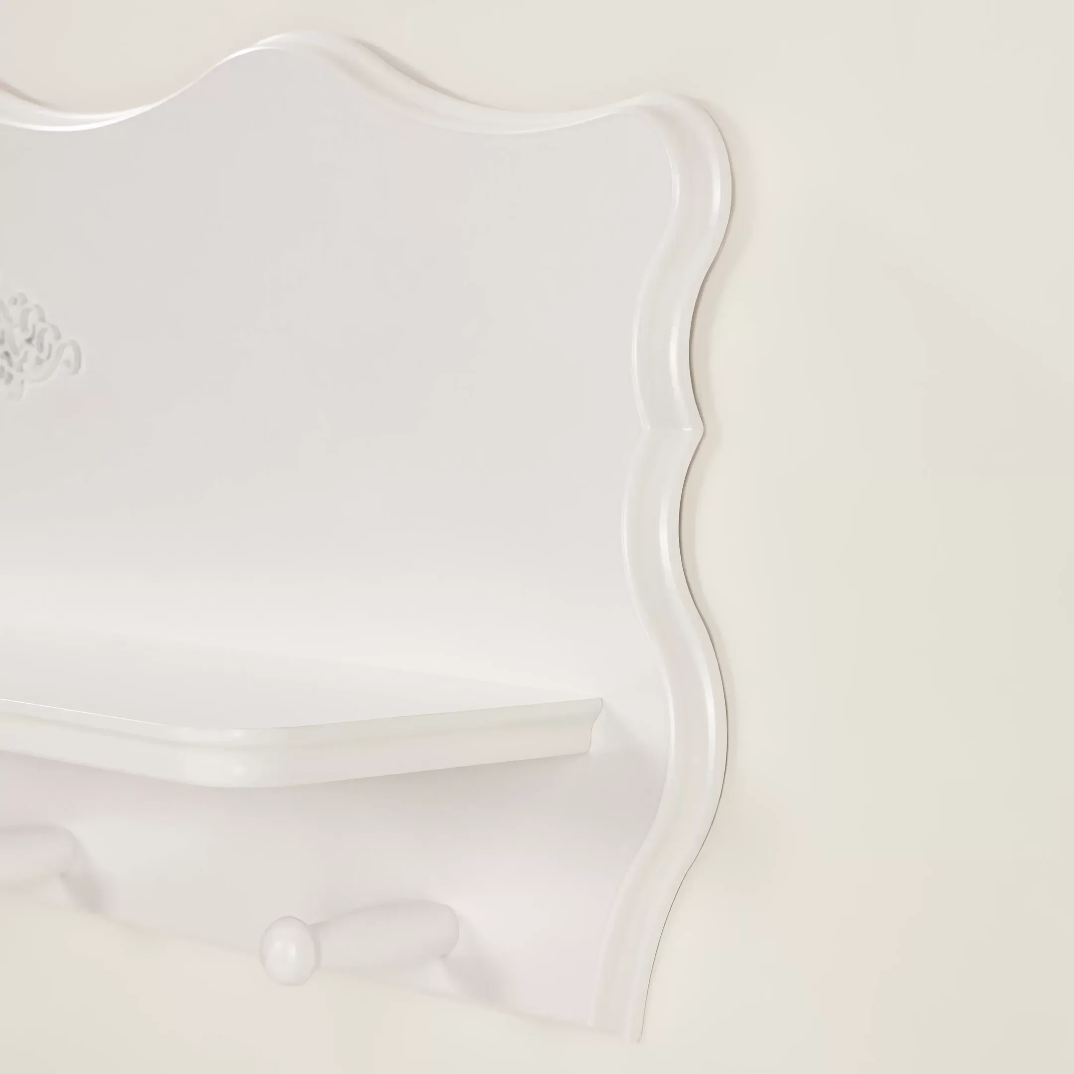 Prateleira Infantil Provence Branco Fosco 0,90 Cm - 3