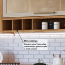 Ver imagem 7 de Armário de Cozinha com Balcão e Tampo 12 Portas 4 Gavetas Pérola 100% Mdf Vidro Reflecta Amêndoa/off