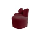 Ver imagem 6 de Namoradeira Sofá Feijão Lounge 120cm Orgânica Suede Marsala