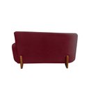 Ver imagem 7 de Namoradeira Sofá Feijão Lounge 120cm Orgânica Suede Marsala