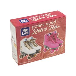 Patins Quad Retro Rosa Bel - 7