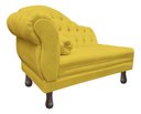Ver imagem 3 de Recamier Divã Sofá 120cm Recepção Sala Larissa Suede:amarelo/liso