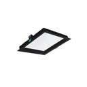 Ver imagem 1 de Kit 10 Painel Plafon Led Teto Embutir Quadrado 24w Preto - Bco Neutro 4000k
