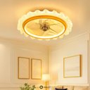 Ver imagem 5 de Luminária Plafon Ventilador Teto Miniwind Madeira Clara 23w