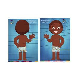 Jogo do Corpo Humano Aprendendo e Brincando para Autistas - Meninos I - 1