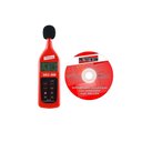 Ver imagem 1 de Kit Sonômetro Digital 30 A 130dB Ponderação Nível Sonoro Fast Slow Leq Dec-500 Com Software Armazena