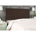 Ver imagem 3 de Cabeceira Camboriú Para Cama Box Queen 164 Cm Suede Marrom