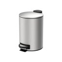 Ver imagem 1 de Lixeira para Banheiro e Cozinha Inox com Pedal Spin 3 Litros - Brinox