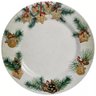 Conjunto com 6 Pratos Raso Gingerbread Natal Ø29cm Alleanza Cerâmica - 1
