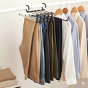 Ver imagem 3 de Cabide de Calça de Inox para 5 Peças - Branco