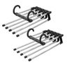 Cabide de Calça de Inox para 5 Peças - Branco - 2