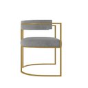 Ver imagem 3 de Cadeira de Jantar Glow Decorativa Versátil Slim-zahav:cinza