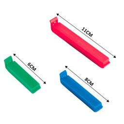 36 Prendedores Plástico P M e G para Alimentos Pacotes Ordene Coloridos - 4