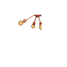 Lustre Pendente Moderno Sputinik Atomo Cobre 8L - 2