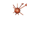 Ver imagem 3 de Lustre Pendente Moderno Sputinik Atomo Cobre 8l