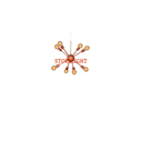 Ver imagem 1 de Lustre Pendente Moderno Sputinik Atomo Cobre 8l