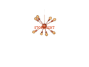 Ver imagem 1 de Lustre Pendente Moderno Sputinik Atomo Cobre 8l
