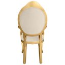 Ver imagem 3 de 3 Poltrona Entalhada com Braço Decorativa Imperatriz Luxo Trono Provençal Aréa Gourmet Leitura Linha