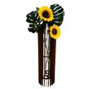 Ver imagem 1 de Vaso de Chão Decorativo Grande Mdf Penedo:preto/75x20cm