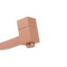 Torneira Link Quadrada Rose Gold Banheiro De Parede Média - 3