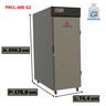 Câmara De Crescimento e Armazenamento Para Pães 40 Esteiras PRCL-400 G2 Progás 220v:220v - 3