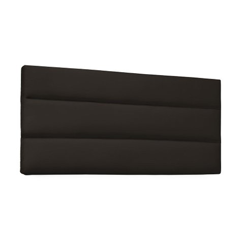 Cabeceira Painel La Italiana para Cama Box Solteiro 90 Cm Corino - D’Rossi - Marrom