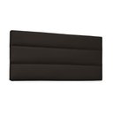 Ver imagem 1 de Cabeceira Painel La Italiana para Cama Box Solteiro 90 Cm Corino - D’Rossi - Marrom