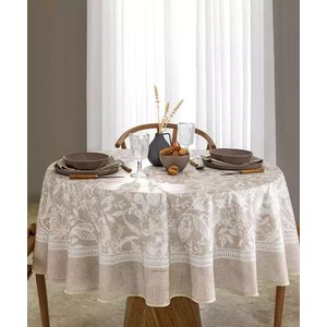 Toalha de Mesa Dohler Redonda Clean Alana 1,80m 6 Lugares