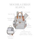 Ver imagem 2 de Mochila Urban Alasca - Cinza